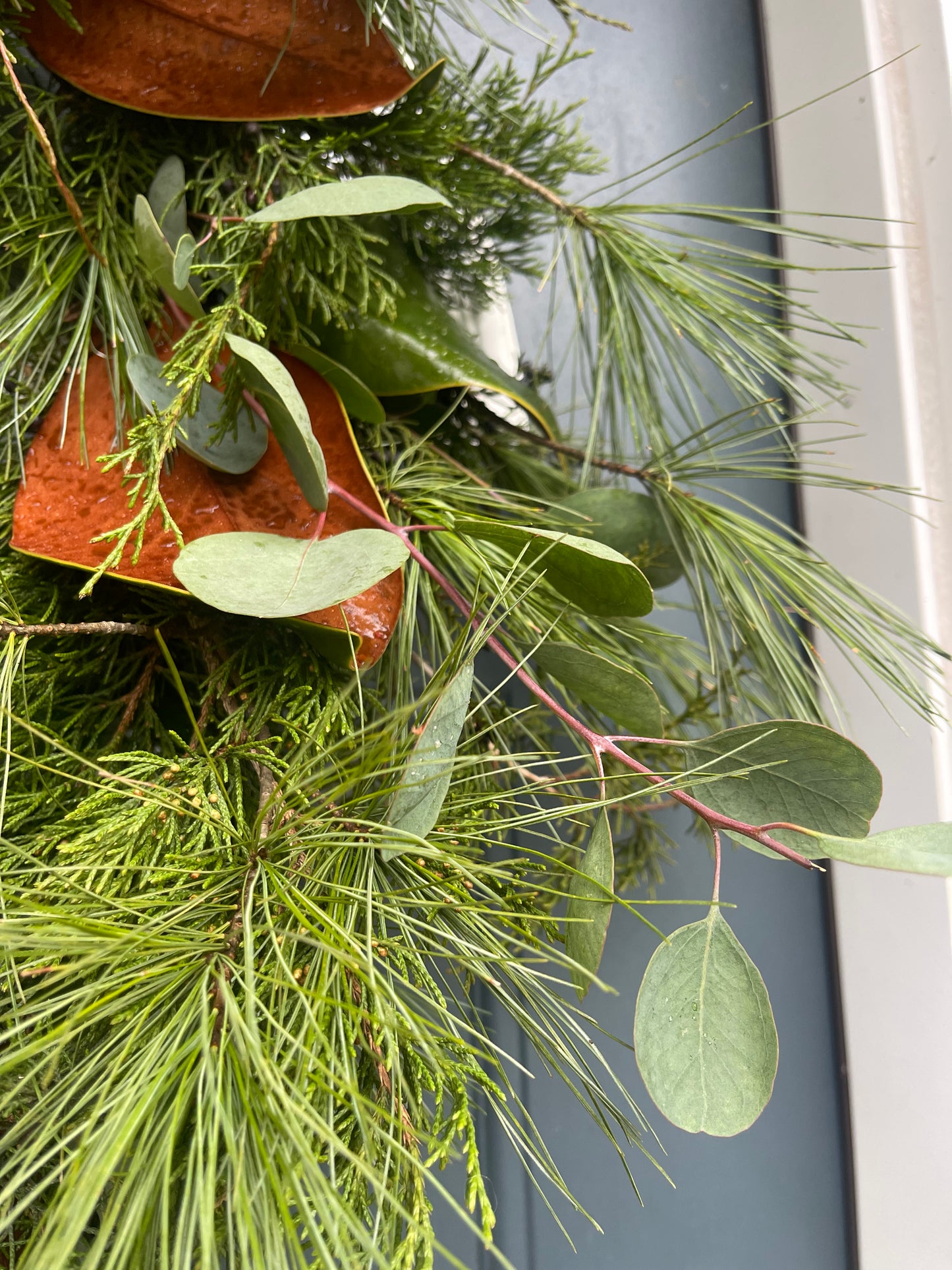 Hand-Gathered Evergreen Wreath (PRE-ORDER)