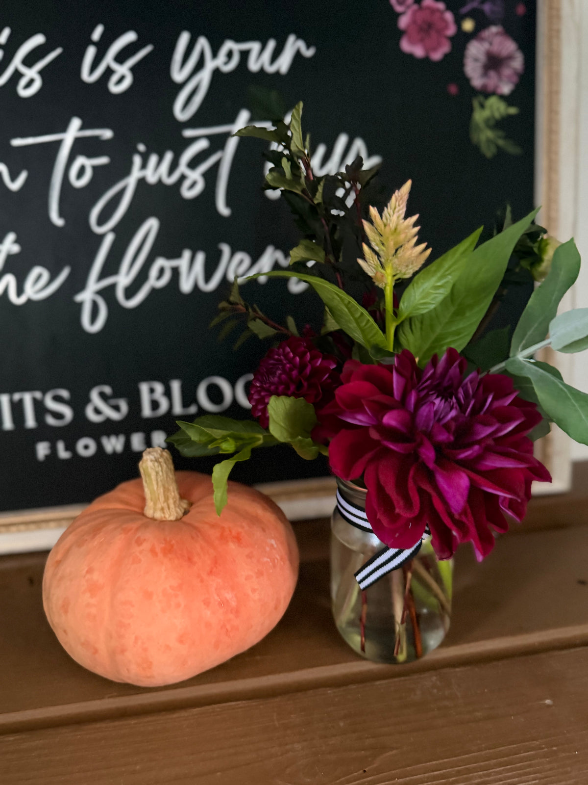 DIY Pumpkin Jar Centerpiece Kit