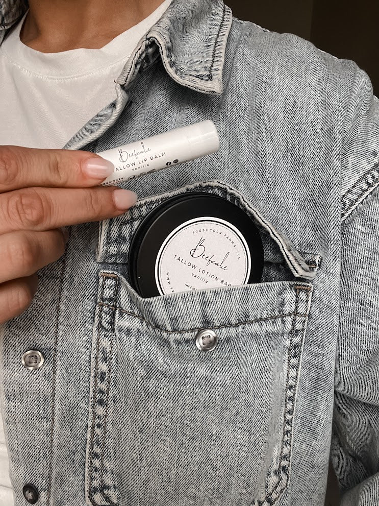 Whipped Tallow Lotion Bars – Beefcake, Rested & Free Range (2 oz Tins)