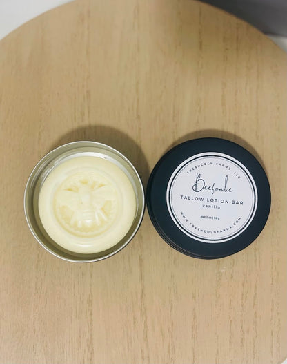 Whipped Tallow Lotion Bars – Beefcake, Rested & Free Range (2 oz Tins)