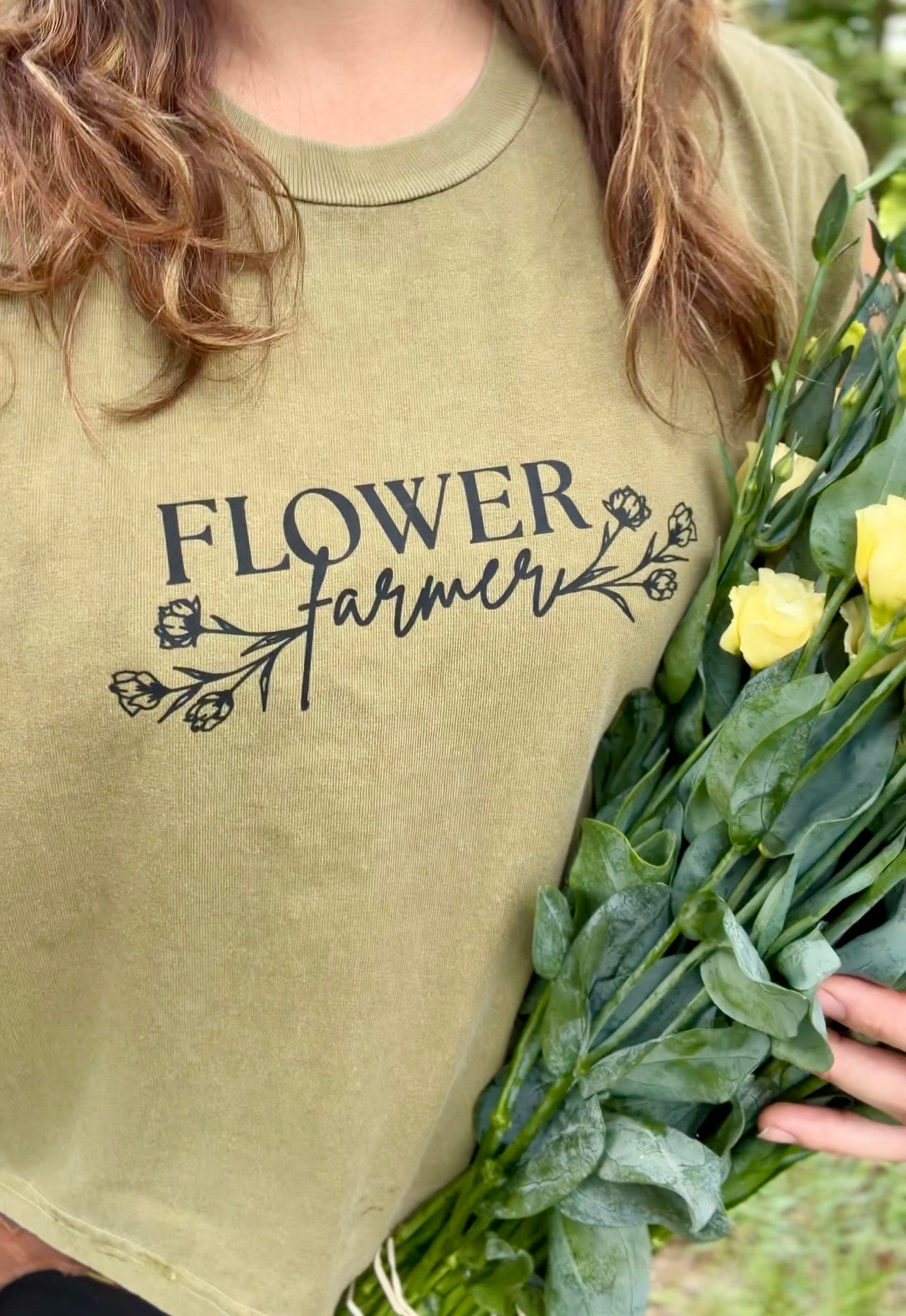 Flower Farmer Crop Tank | Bits & Blooms Flower Farm