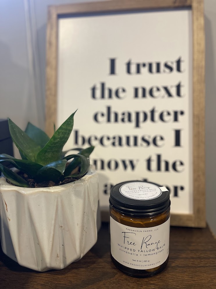 Free Range Whipped Tallow Balm — Citronella + Lavender (2 oz & 9 oz Sizes)