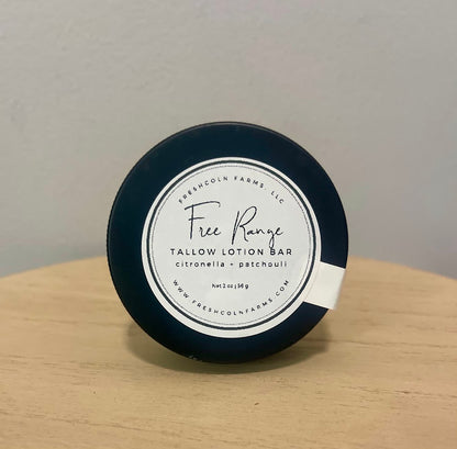 Whipped Tallow Lotion Bars – Beefcake, Rested & Free Range (2 oz Tins)