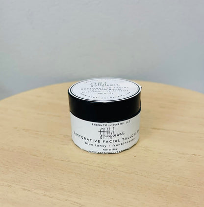 Stillflower Restorative Facial Balm — Blue Tansy + Frankincense (1 oz & 2 oz)