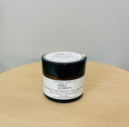 Stillflower Restorative Facial Balm — Blue Tansy + Frankincense (1 oz & 2 oz)